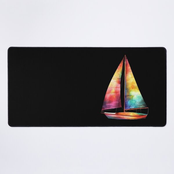 Item preview, Colorful Sailboat designed and sold by Munsonlookfor.