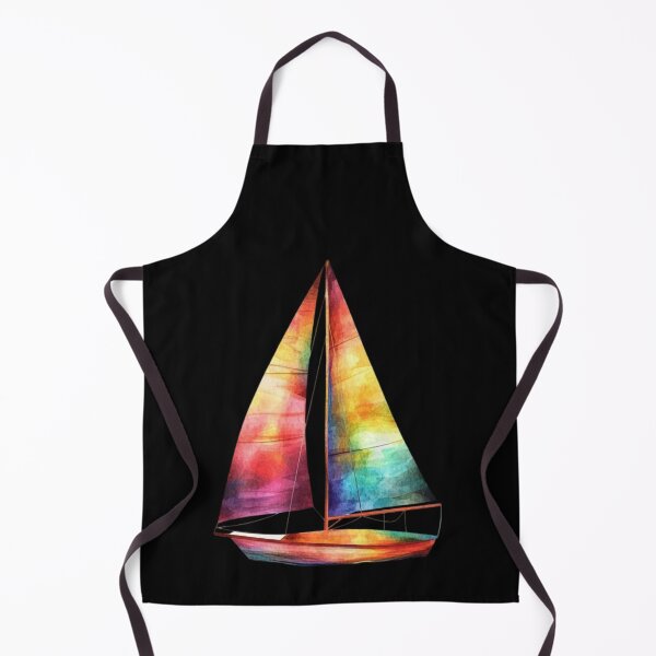 Item preview, Colorful Sailboat designed and sold by Munsonlookfor.