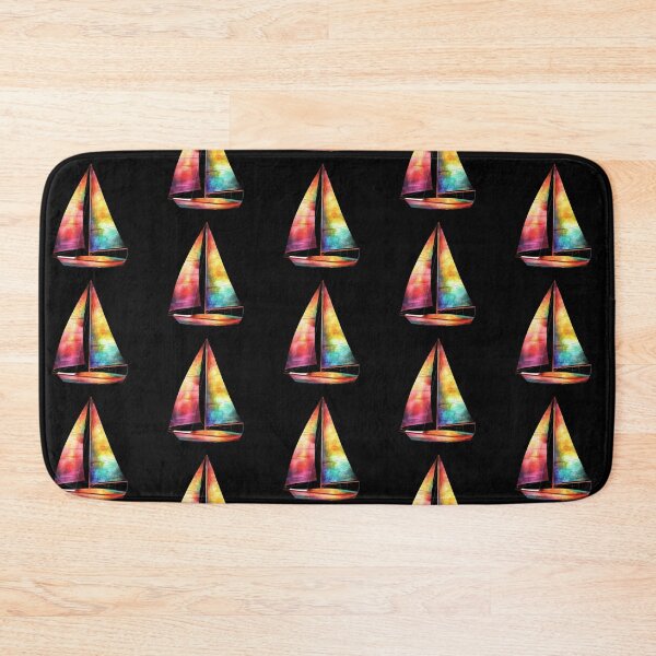 Item preview, Colorful Sailboat designed and sold by Munsonlookfor.