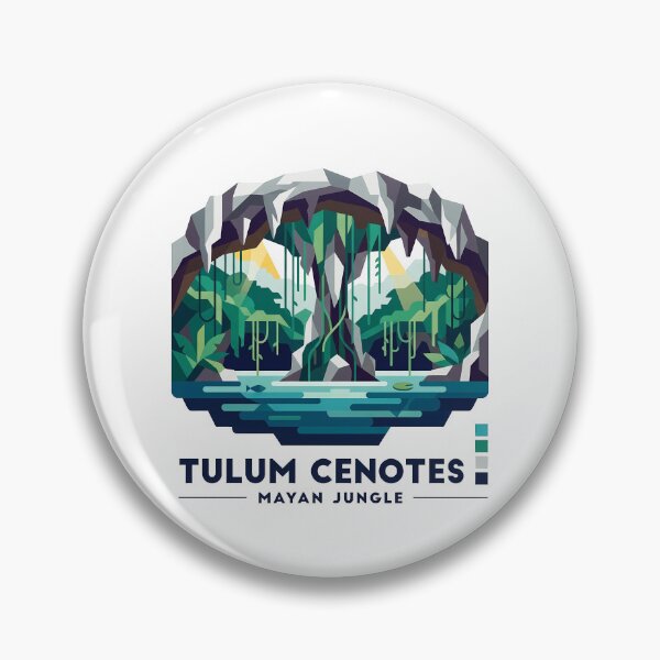 Item preview, Tulum Mexico Travel Souvenir - Playa Paraiso Beach & Maya Ruins Art designed and sold by OzzFrequency.
