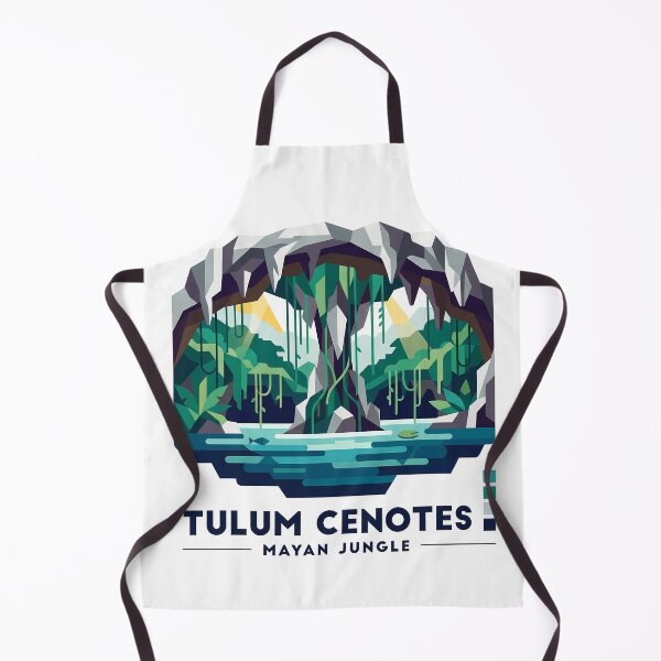 Item preview, Tulum Mexico Travel Souvenir - Playa Paraiso Beach & Maya Ruins Art designed and sold by OzzFrequency.
