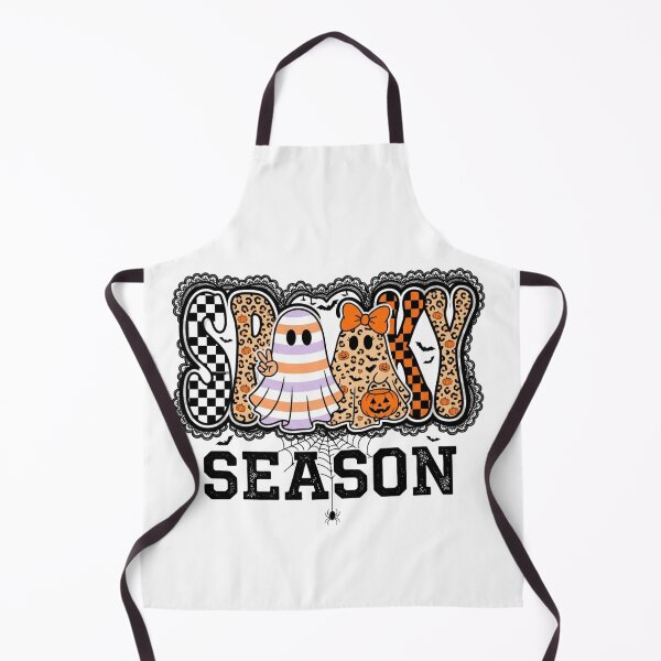 Item preview, Spooky Season Cute Ghosts Leopard Print Checkered Retro Halloween designed and sold by raedattia.