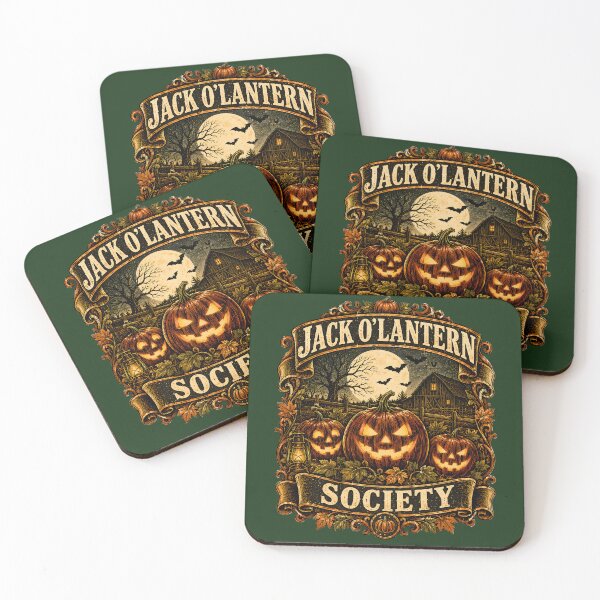Item preview, Jack O'Lantern Society | Vintage Halloween Pumpkin Retro Spooky Night Design designed and sold by KAM-KAM-STORE.