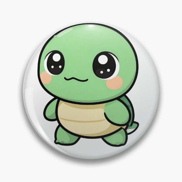 Item preview, Cute Proud Kawaii Turtle Cartoon | Adorable Turtle Sticker & Gift Design designed and sold by Rood-Art-Studio.