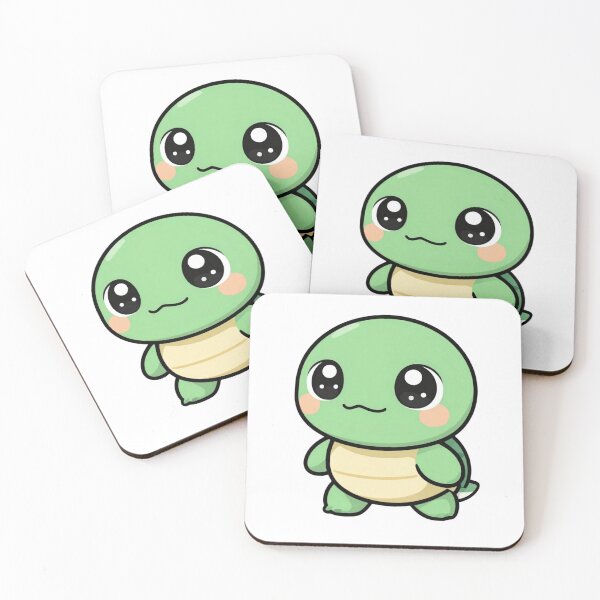 Item preview, Cute Proud Kawaii Turtle Cartoon | Adorable Turtle Sticker & Gift Design designed and sold by Rood-Art-Studio.