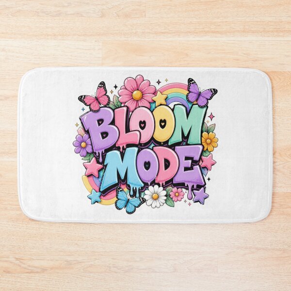 Item preview, BLOOM MODE Floral Graffiti Sticker | Vibrant Spring Flowers PNG | Cute Botanical Vinyl Decal | Groovy Nature Aesthetic designed and sold by Stylestickers55.