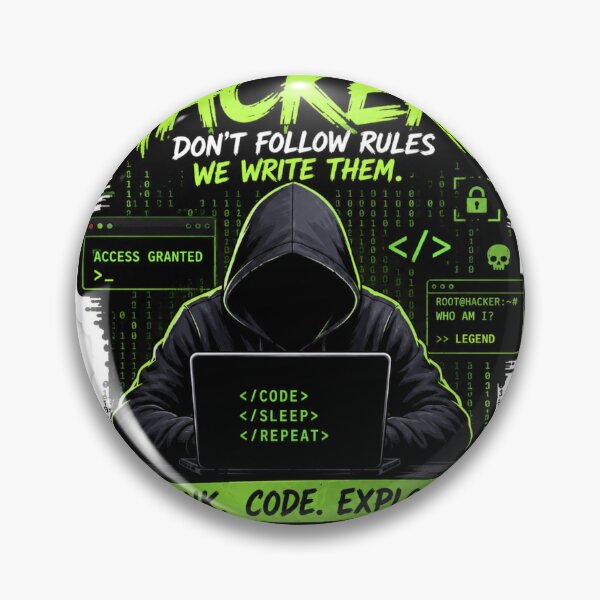 Item preview, Cute Hacker Sticker designed and sold by Kushwaha18.