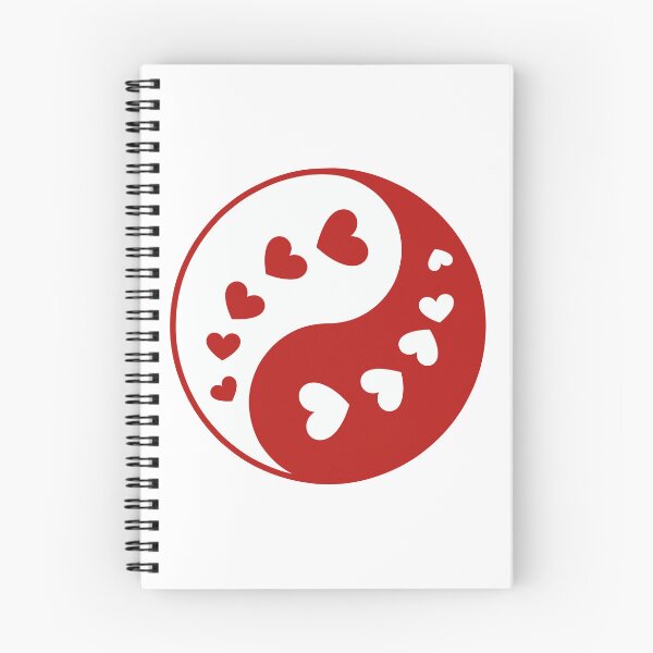 Item preview, Yin Yang with Heart Shapes designed and sold by jkrphoto.