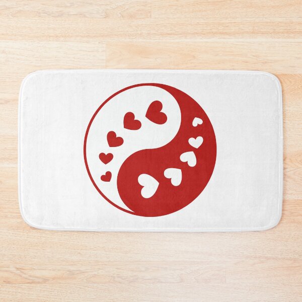 Item preview, Yin Yang with Heart Shapes designed and sold by jkrphoto.