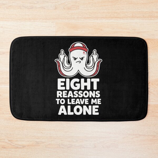 Item preview, Angry Octopus Middle Fingers Leave Me Alone Introvert Humor designed and sold by Amir Faysal.