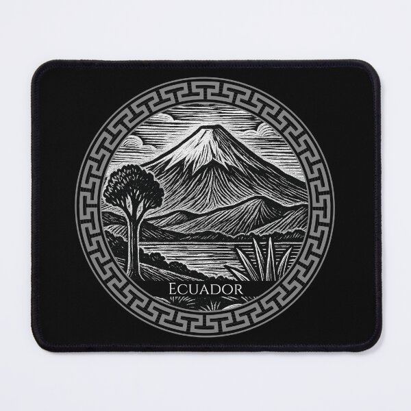 Item preview, Ecuador Vintage Woodcut Art designed and sold by Thistle-TShop.