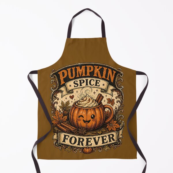 Item preview, Pumpkin Spice Forever | Cute Vintage Autumn Pumpkin Spice Latte Design designed and sold by KAM-KAM-STORE.