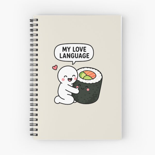 Item preview, My Love Language Sushi Meme designed and sold by MonkiFlipp.