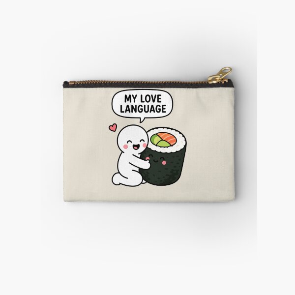 Item preview, My Love Language Sushi Meme designed and sold by MonkiFlipp.