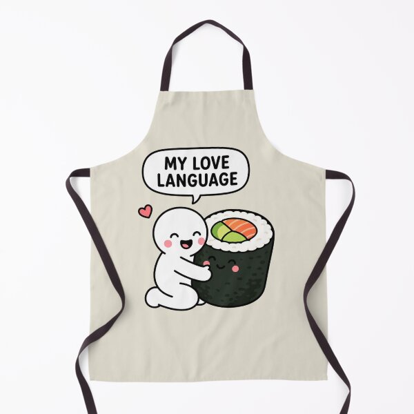 Item preview, My Love Language Sushi Meme designed and sold by MonkiFlipp.