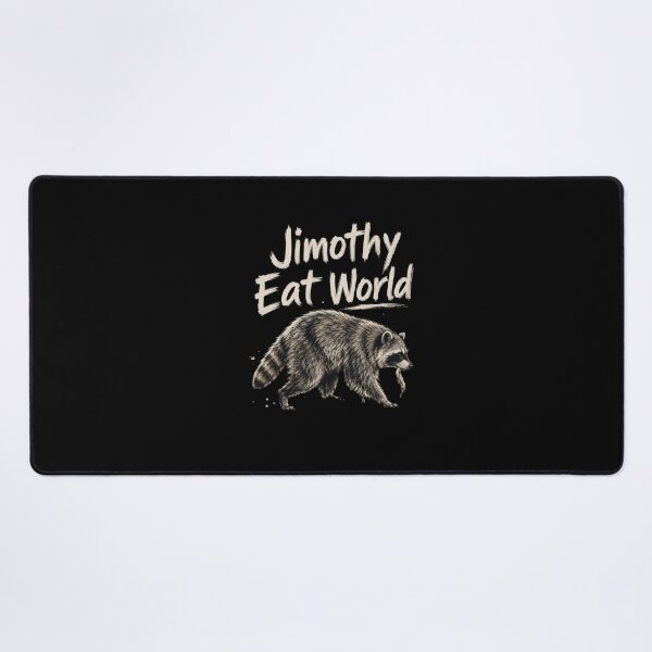 Item preview, Jimothy Raccoon eat world designed and sold by PatternFly.