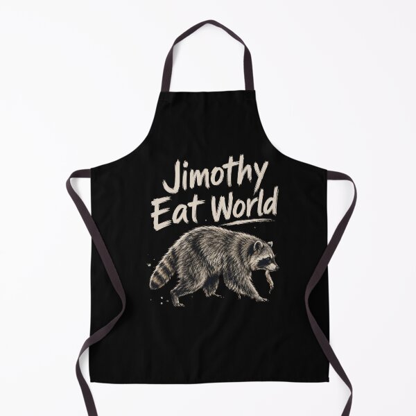 Item preview, Jimothy Raccoon eat world designed and sold by PatternFly.