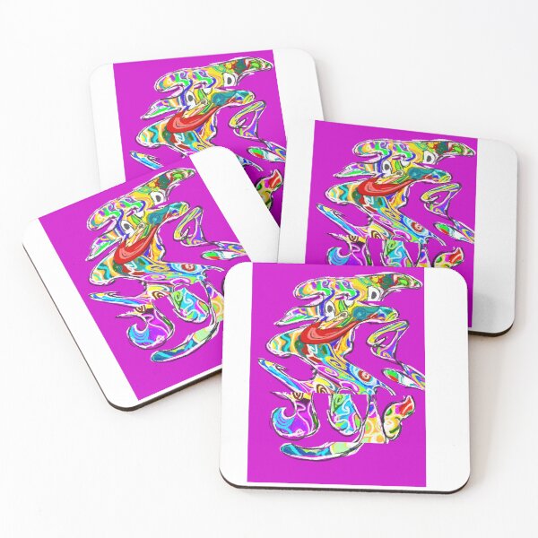 Item preview, Extra wavy illustrative dog  designed and sold by Aimzeescrazycreations.