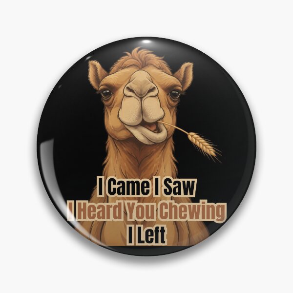 Item preview, I Came I Saw I Heard You Chewing I Left designed and sold by tellia-kallisto.