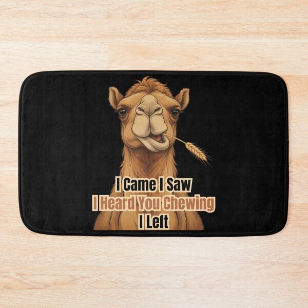 Item preview, I Came I Saw I Heard You Chewing I Left designed and sold by tellia-kallisto.