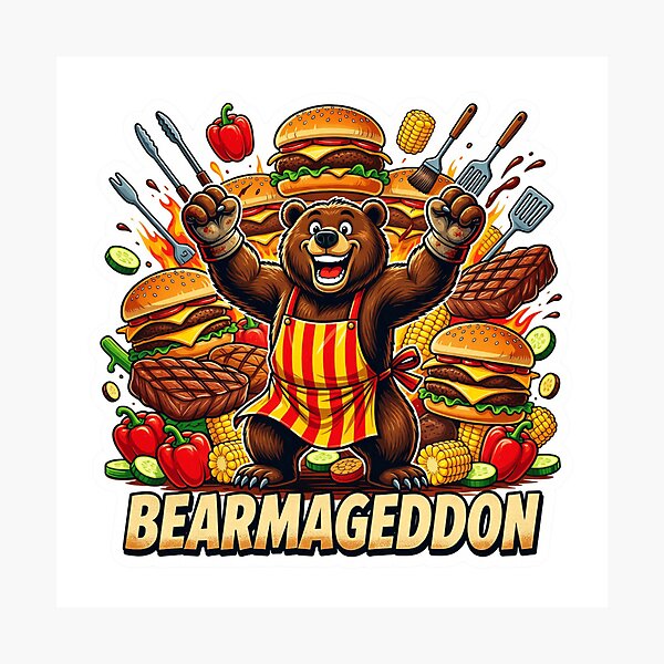 Item preview, Bearmageddon Souvenir Summer Edition designed and sold by Imaginarium of Chaos falcon88 .