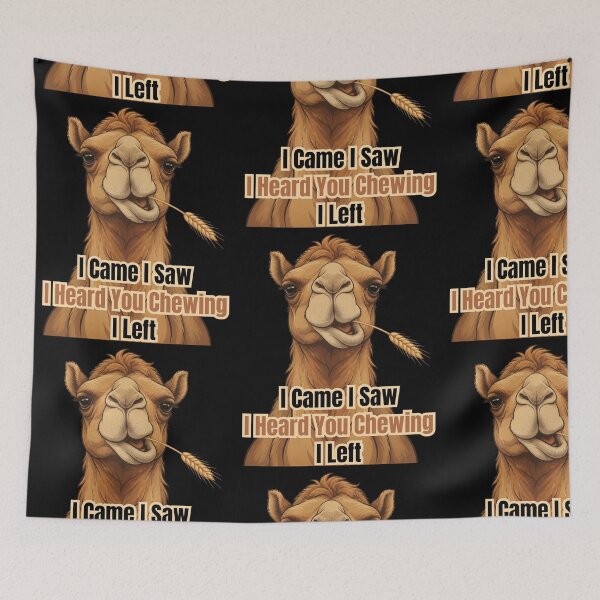 Item preview, I Came I Saw I Heard You Chewing I Left designed and sold by tellia-kallisto.