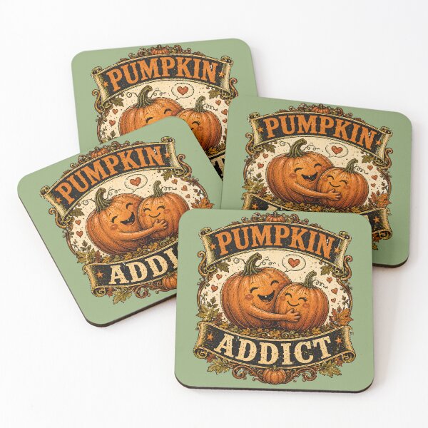 Item preview, Pumpkin Addict | Cute Kawaii Pumpkin Lovers Vintage Autumn Halloween Design designed and sold by KAM-KAM-STORE.