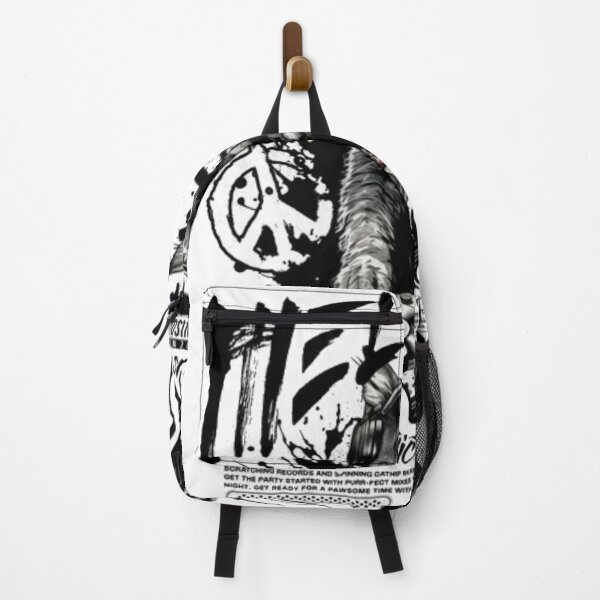 Item preview, DJ Cat Electronic Dance Music - Japanese Streetwear DJ Kitten Poster designed and sold by GenZFashion000.
