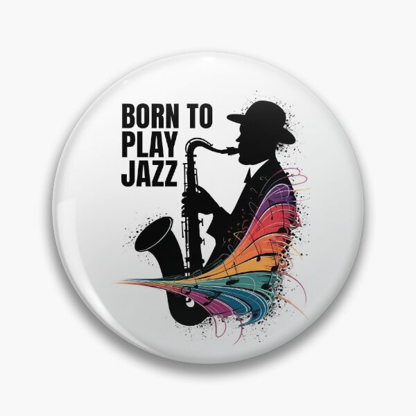Item preview, Colorful Saxophone Player - International Jazz Day designed and sold by Art-Arcade6.