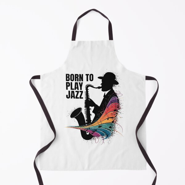 Item preview, Colorful Saxophone Player - International Jazz Day designed and sold by Art-Arcade6.
