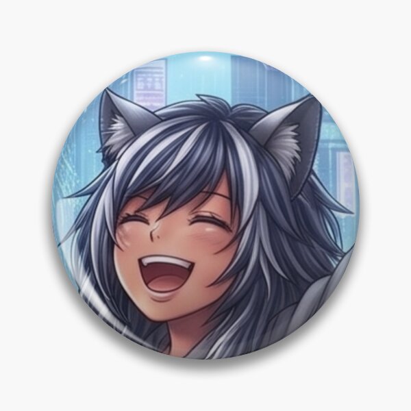 Item preview, Nyxi – Neon Night Runner (Energetic Cat-Wing Girl) designed and sold by dragon580.
