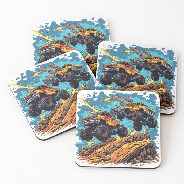 Item preview, Monster Trucks Leap designed and sold by KAVRAO.