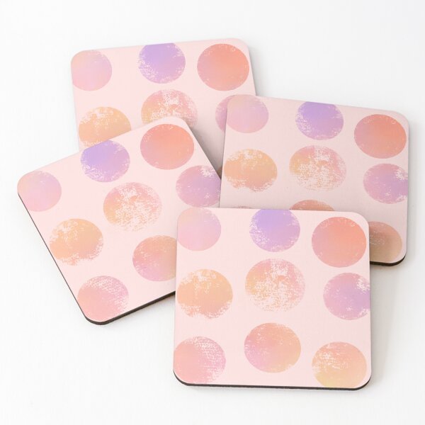 Item preview, Textured Gradient Dots on Peach  designed and sold by JaygiesDesign.