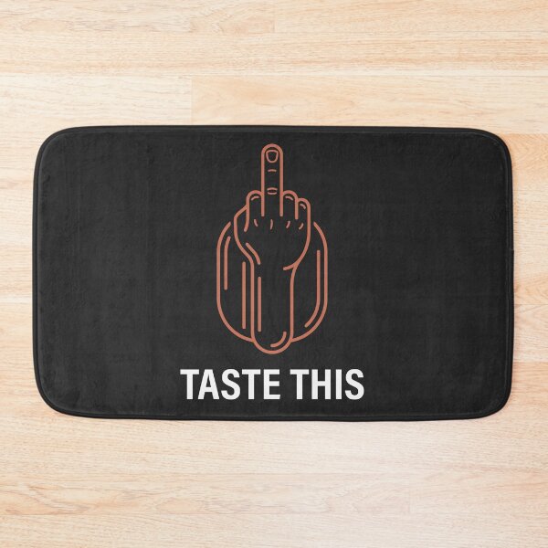 Item preview, Funny Hotdog Middle Finger Taste This Fast Food Humor designed and sold by Amir Faysal.