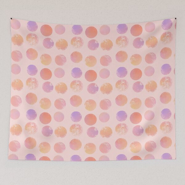 Item preview, Textured Gradient Dots on Peach  designed and sold by JaygiesDesign.