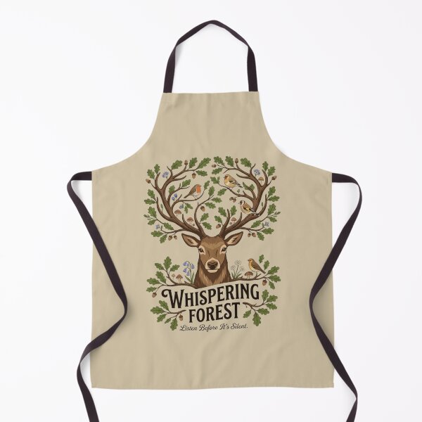 Item preview, Whispering Forest Deer Nature Artwork designed and sold by Amr Darwish Graphic designer.