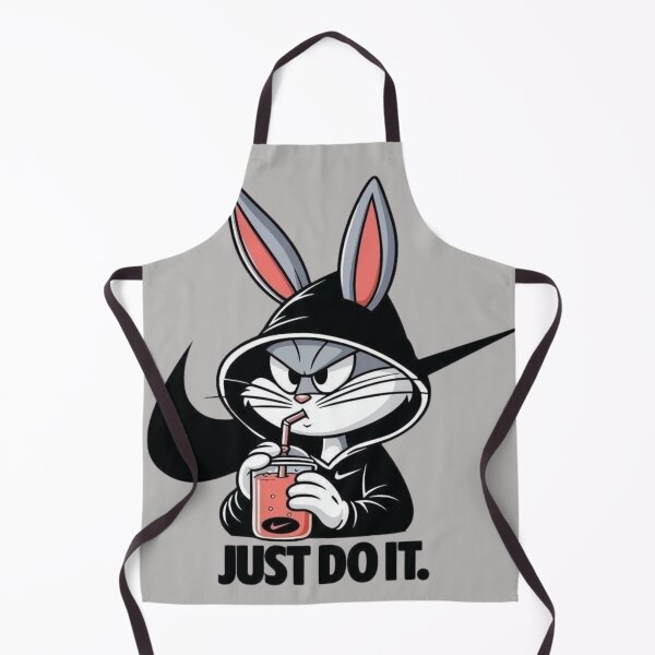 Item preview, Just Do It Cute Bunny Drinking Juice Funny Motivation Design designed and sold by RajDeals.