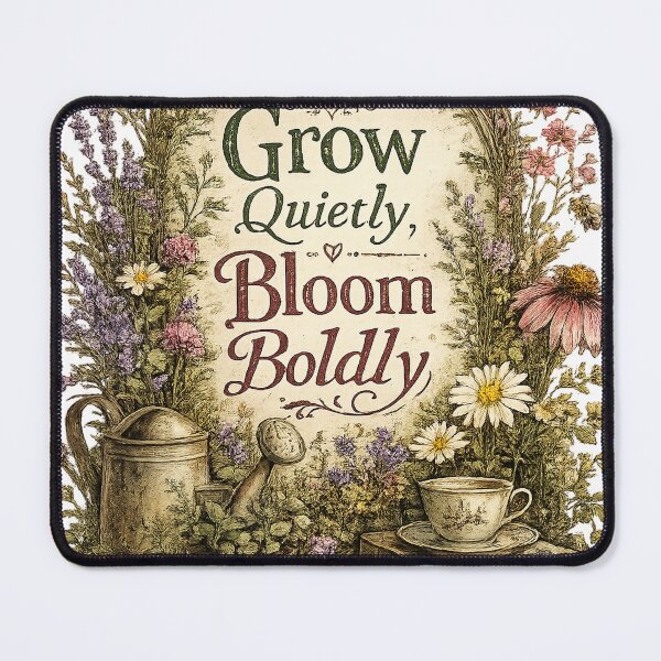 Item preview, Grow Quietly, Bloom Boldly designed and sold by KADHomes.