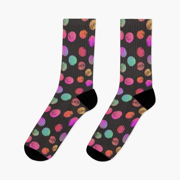 Item preview, Textured Bright Dots on Charcoal  designed and sold by JaygiesDesign.