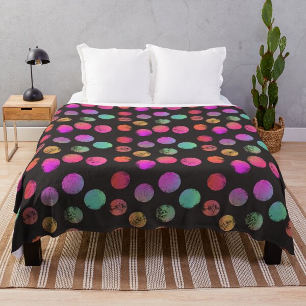 Item preview, Textured Bright Dots on Charcoal designed and sold by JaygiesDesign.