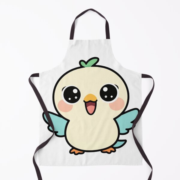 Item preview, Cute Cheerful Kawaii Colorful Bird Cartoon | Adorable Bird Sticker & Gift Design designed and sold by Rood Art Studio.
