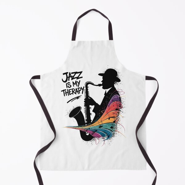Item preview, Jazz is my Therapy - International Jazz Day designed and sold by Art-Arcade6.