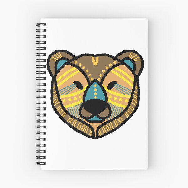 Item preview, Bear Colorful Tribes designed and sold by intrique8.