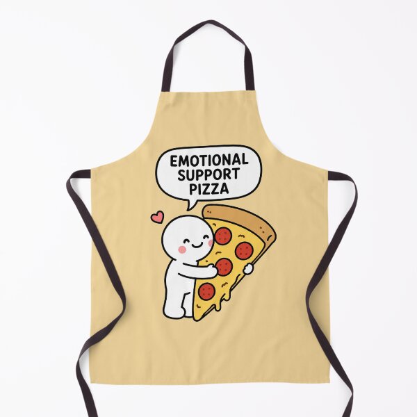 Item preview, Emotional Support Pizza Meme designed and sold by MonkiFlipp.