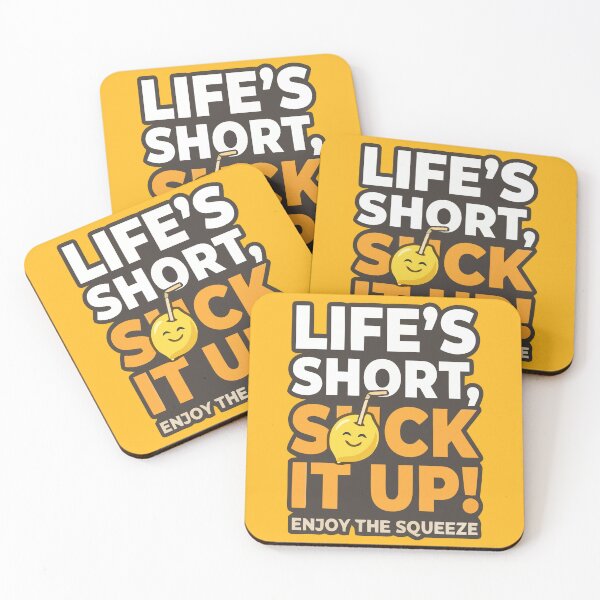 Item preview, Lifes Short Suck It Up Enjoy The Squeeze Lemon designed and sold by Amir Faysal.