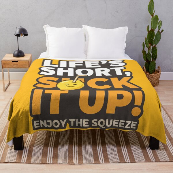 Item preview, Lifes Short Suck It Up Enjoy The Squeeze Lemon designed and sold by Amir Faysal.