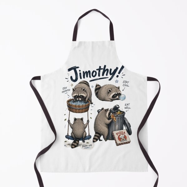 Item preview, Jimothy Raccoon - Viral Seattle Raccoon, Short Spine Syndrome Raccoon designed and sold by PatternFly.