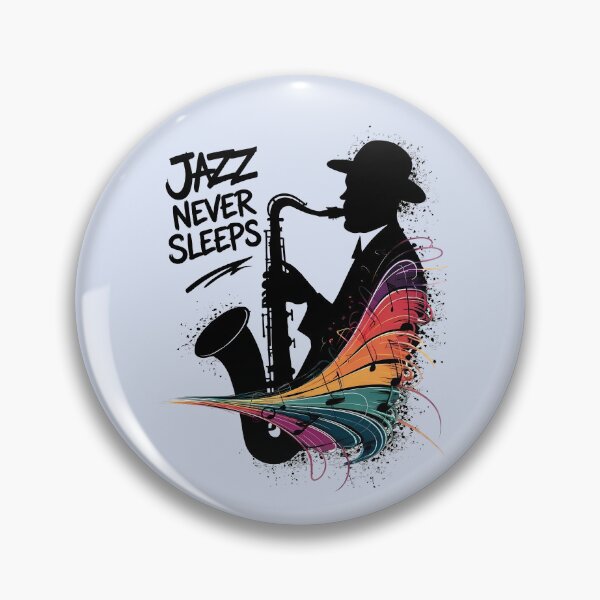 Item preview, Jazz Never Sleeps - International Jazz Day designed and sold by Art-Arcade6.
