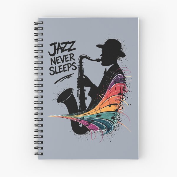 Item preview, Jazz Never Sleeps - International Jazz Day designed and sold by Art-Arcade6.