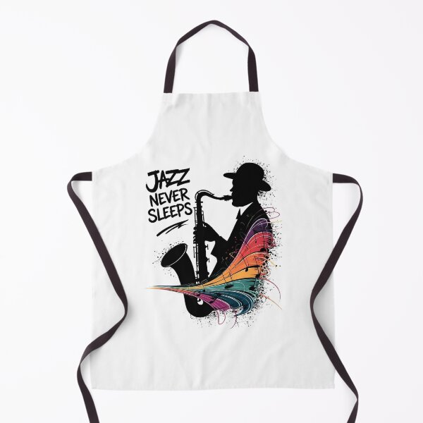 Item preview, Jazz Never Sleeps - International Jazz Day designed and sold by Art-Arcade6.